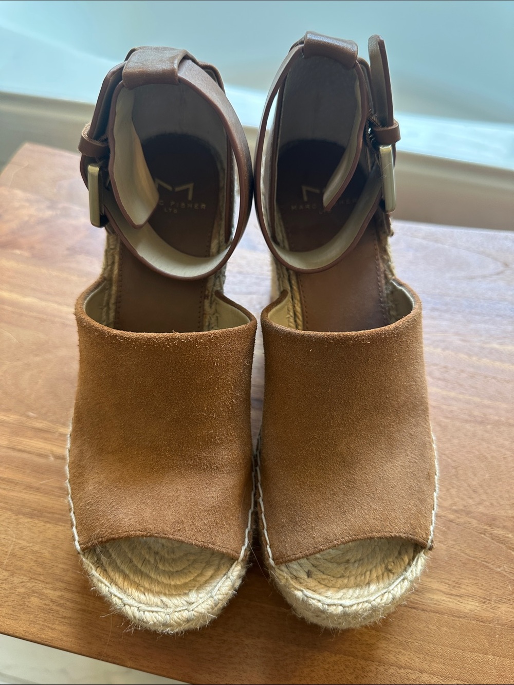 Marc Fisher Adalyn Espadrille Wedge Sandals - Picture 6 of 8